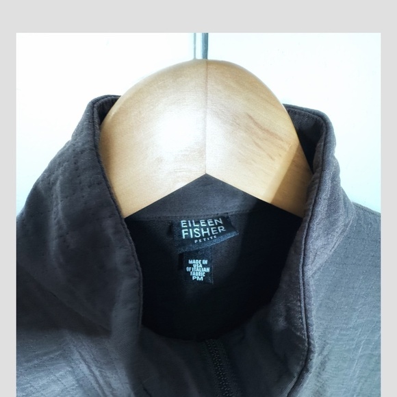 Eileen Fisher Jacket Nylon Blend Ripstop Outdoor Jacket Wind Breaker Petite M - Picture 7 of 11